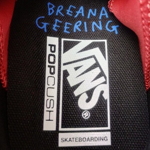 Vans Men/Women Skate Sk8-Hi Decon Shoe X Breana Geering in Simple Black / White - 第 10/17 張圖片
