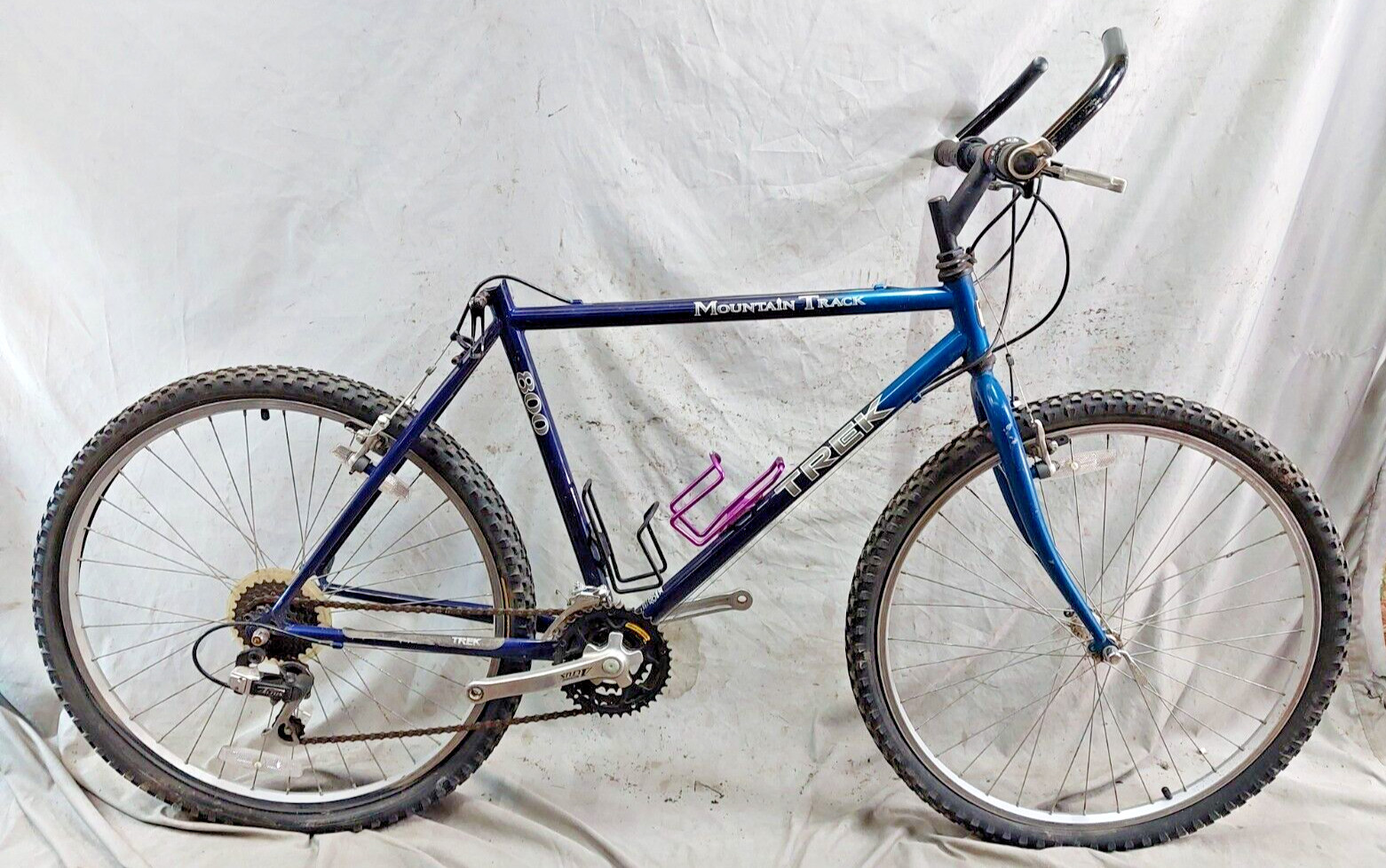 1999 Trek Mountain Track 800 MTB Bike 19.5" Large Hardtail Rigid Chromoly Steel!
