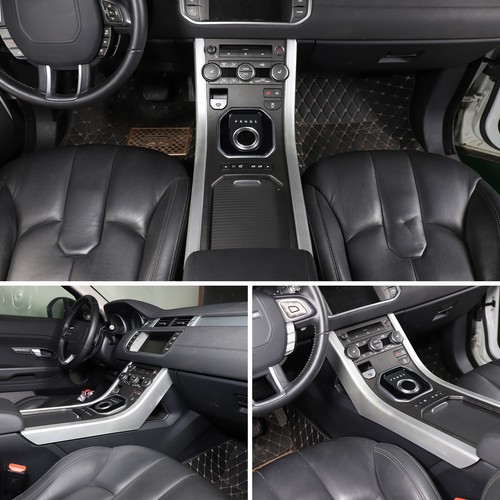 For Range Rover Evoque 2012-18 Center Control Side Trim ABS Silver Decorate Kit - Picture 7 of 12