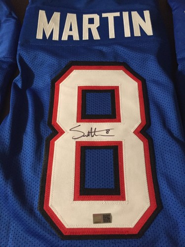 Terrel Bernard-Sam Martin-Christian Benford Signed Bills XL Jerseys-TSE Witness - Picture 5 of 11