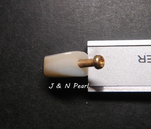 Perilla giratoria madreperla seleccionada hecha por CNC de 1 pieza para afinadores de mandolina Gotoh - Imagen 8 de 16