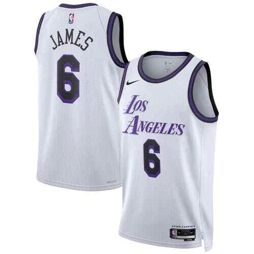Preços baixos em Lebron James Branco Los Angeles Lakers Roupas e