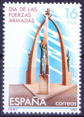 Spain 1983 MNH, Armed Forces Day, Special Occasions, Army