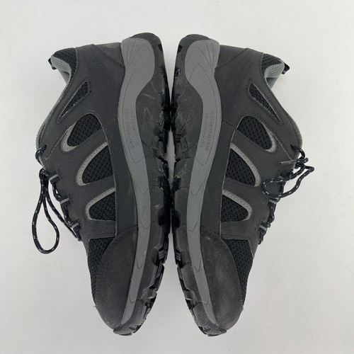 Scarpe da passeggio impermeabili Merrell Oakcreek pizzo basso grigio nero ragazzo taglia 7 - Foto 3 di 10