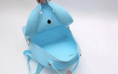 Kids Cute Silicone Backpack With CrocCharms Lightweight - Preschool Kindergarten - Picture 5 of 10