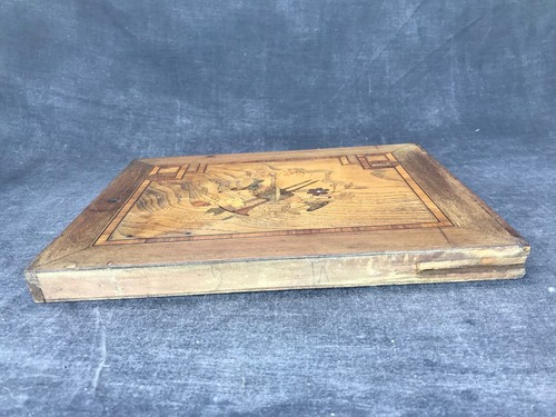 Antique Louis XVI Marquetry Wooden Tray French Antique France - Picture 5 of 9