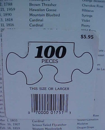 Springbok Puzzle 50 Fabulous Fun-Filled States Poster 100pc NEW Sealed - Picture 14 of 14