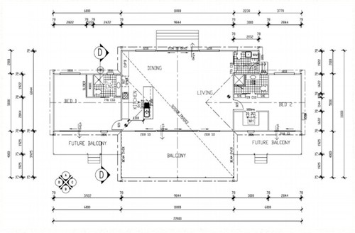 ECOFRIENDLY, QUICK-BUILD, STEEL-FRAME SLOPING KIT HOME - SPARK HOMES DESIGN 173 - Picture 7 of 7