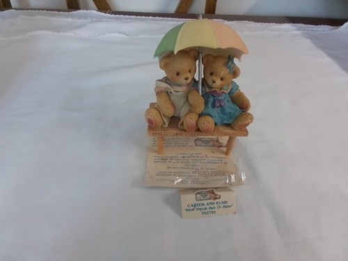 1995 - Cherished Teddies - Carter And Elsie - We're Friends - Limited Numbered - Picture 2 of 7