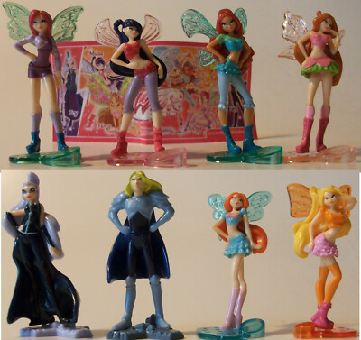 (907) Komplettsatz WINX CLUB + 8 BPZ deutsch von FERRERO D 2012