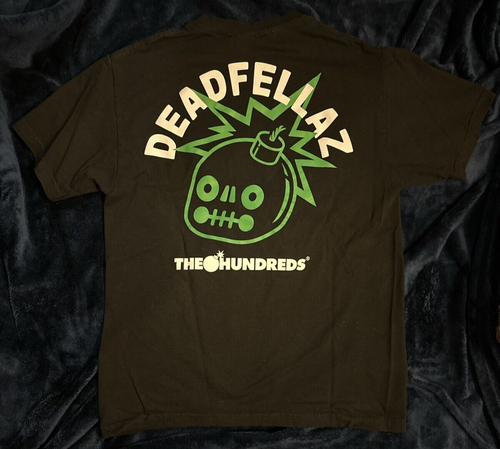 The Hundreds x Deadfellaz Dead Adam T-Shirt schwarz Gr. Medium Streetwear - Bild 3 von 5