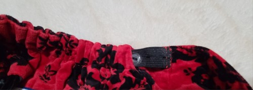 Hartstrings Red Black Velvet Skirt Size 5T Holiday Party - Picture 7 of 7