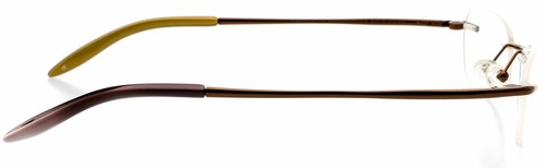 Optical Eyewear - Oval Shape, Metal Full Rim Frame - Prescription Eyeglasses RX - Bild 3 von 4