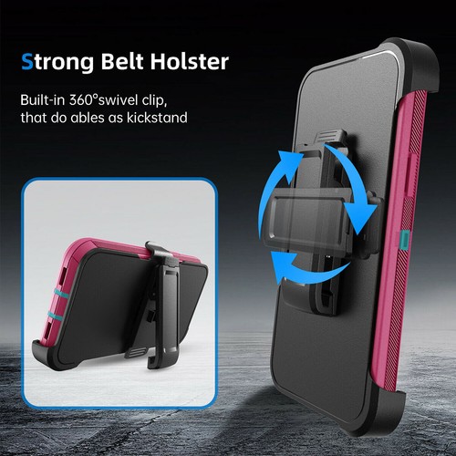 Für Samsung Galaxy S10/S10+/S10e Hülle Robust Hybrid Robust Cover + Gürtelclip - Bild 30 von 54