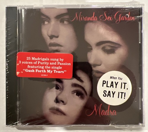 Miranda Sex Garden - Madra CD 1991 Sealed Promo w/ Hype  - Imagen 1 de 2
