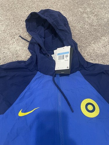 NWT Chelsea FC Nike Men's Full Zip Windrunner Raglan Hoodie Jacket Medium M $110 - Picture 2 of 5