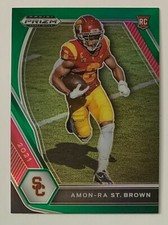 2021 Panini Prizm Draft Picks Football GREEN Parallel Vets RCs #1-200 You Pick!