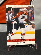 Simon Gagne # Philadelphia Flyers # 2002-03 ITG Be A Player RED /200 #200