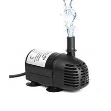 AEO 12V - 24V DC Brushless Submersible Water Pump, 196GPH (1 Pack)