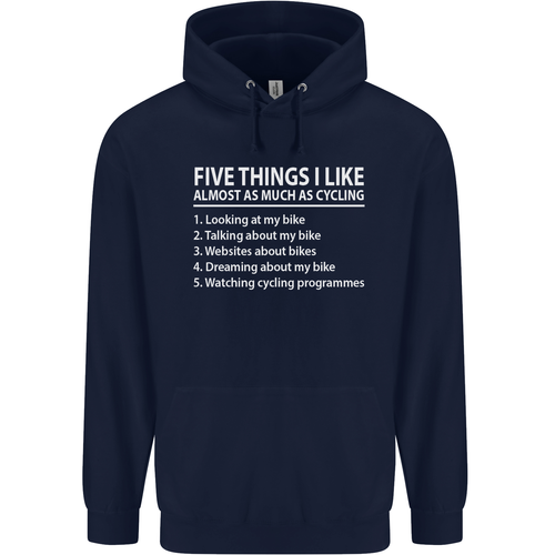I Like as Much as Riding My Bike Cycling Childrens Kids Hoodie - Picture 18 of 84