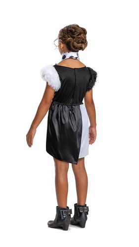 Girls Cruella Classic Halloween Child Costume Disney Villains Size Small 6X - Picture 2 of 8