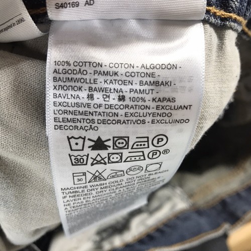 Levis 505 Jeans Mens Tag 40x30 Straight Leg Denim Blue Cowboy Western (40x29.5) - Picture 6 of 11