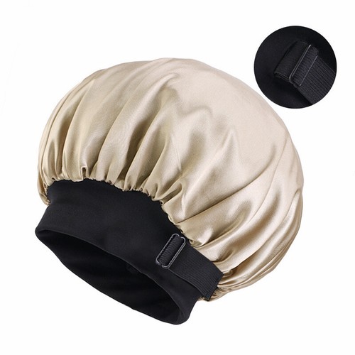Hair Care Satin Night Sleep Cap Women Head Wrap Bonnet Hijab Hat Muslim Headwear - Picture 10 of 16