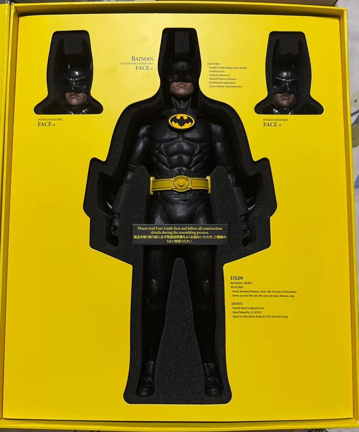 Hot Toys Batman DX09 1/6 Collectible Figure 1989 Version Hot Toys Batman DX09 1/6 Collectible Figure 1989 Version