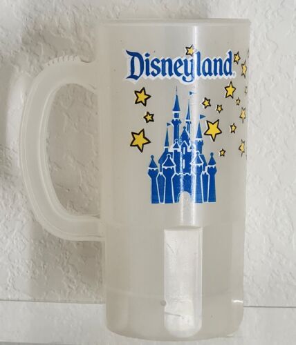 Disneyland Super 22 oz. anni 80 Tazza ricarica souvenir stelle plastica vintage Disney - Foto 2 di 9