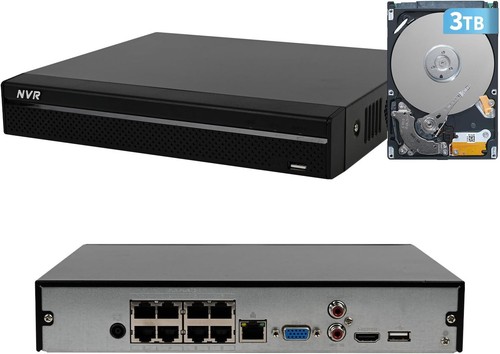 Advanced 16-Channel 8 PoE Port Network Video Recorder NVR with 3TB HDD 4K HDMI - Picture 8 of 12