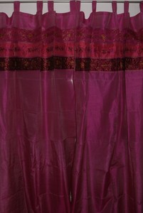 Orientalischer Vorhang Schlaufen Schal Bestickt 110 Cm X 240 Cm 1