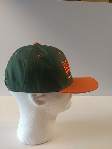 DOWN TOWN Germany "Pride Of Country" Green & Orange Snapback Cap Hat - Picture 8 of 14