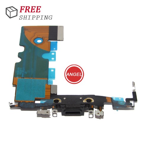 Puerto de carga para iPhone SE 2020 + conector de audio micrófono cable flexible de repuesto - Imagen 7 de 24