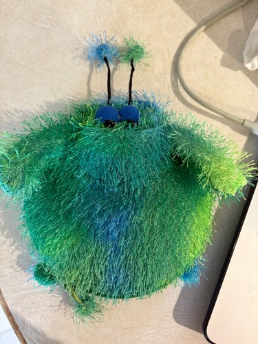 Furgles The Monster CD/DVD Holder Soft Plush Holds 12 CDs/DVDs Never Used! HOT! - Afbeelding 3 van 14