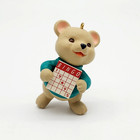 Vintage Hallmark Keepsake Christmas Ornament BINGO BEAR 1995 Hanging Standing