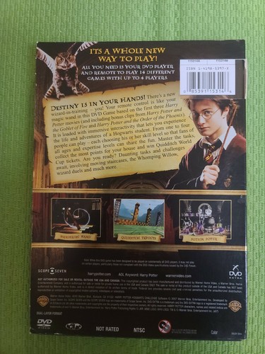 Harry Potter Interactive DVD Game: Hogwarts Challenge 2007 New - Picture 3 of 5