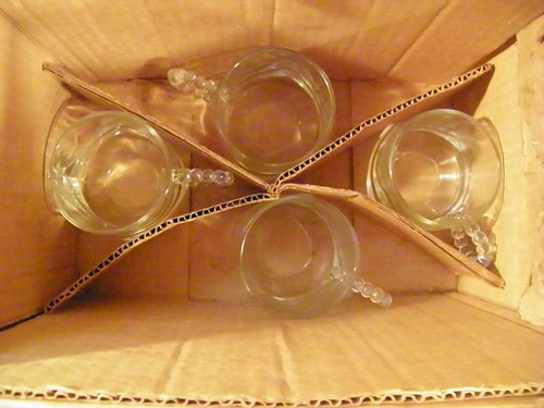 Vintage Hazel-Atlas Glass - Orchard Crystal Party Tray Set - Depression Glass - Picture 10 of 11