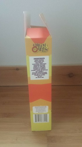 Bam Box Geek Cheeri Owls Cereal Box Prop Replica Harry Potter - Picture 3 of 4
