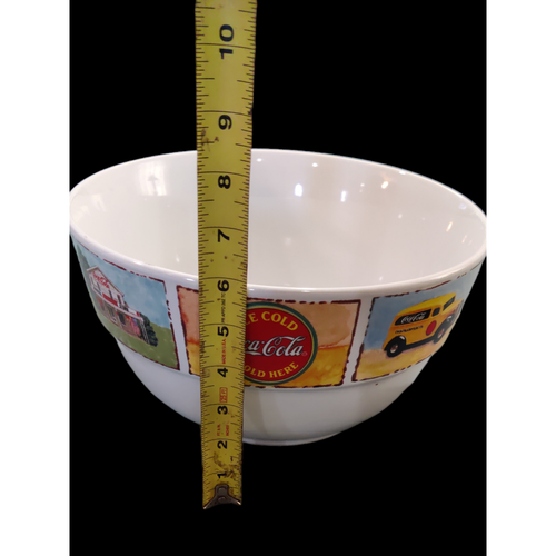 Classic Coca-Cola Vintage Gibson Dinnerware Bowls Set of Three - Bild 11 von 12
