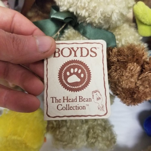 Vintage Plush Toy & Doll Lot of 25, Bears, Beanies, Wind-up, Some New, LOOK - Picture 8 of 16