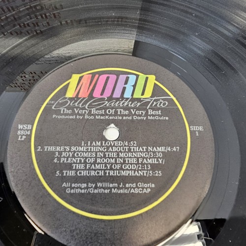 The Bill Gaither Trio: The Very Best Of The Very Best Vinyl LP Album 1978 EX - Picture 8 of 9
