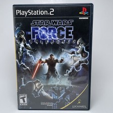 Star Wars The Force Unleashed Sony PlayStation 2 2008 Complete Tested 