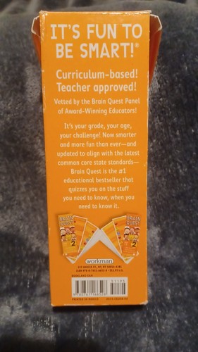 Brain Quest Grade 2 Ages 7-8 Revised 4th Edition 1000 Questions and Answers - Picture 6 of 6
