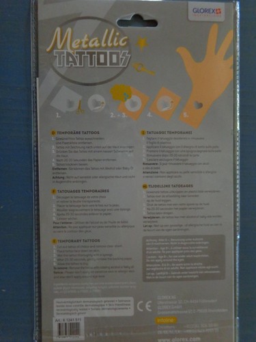 Adhesive tattoo adhesive metallic tattoos flash temporary disposable tattoo henna - Picture 12 of 12