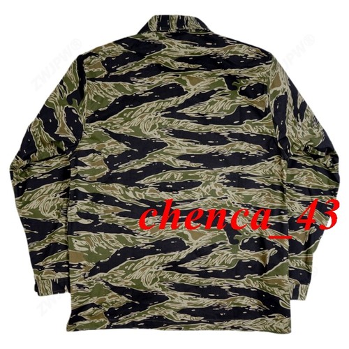 Guerra de Vietnam Ejército de Estados Unidos Chaqueta Pantalones Rayas de Tigre Camuflado Combate Uniformes Top Pantalones - Imagen 5 de 16