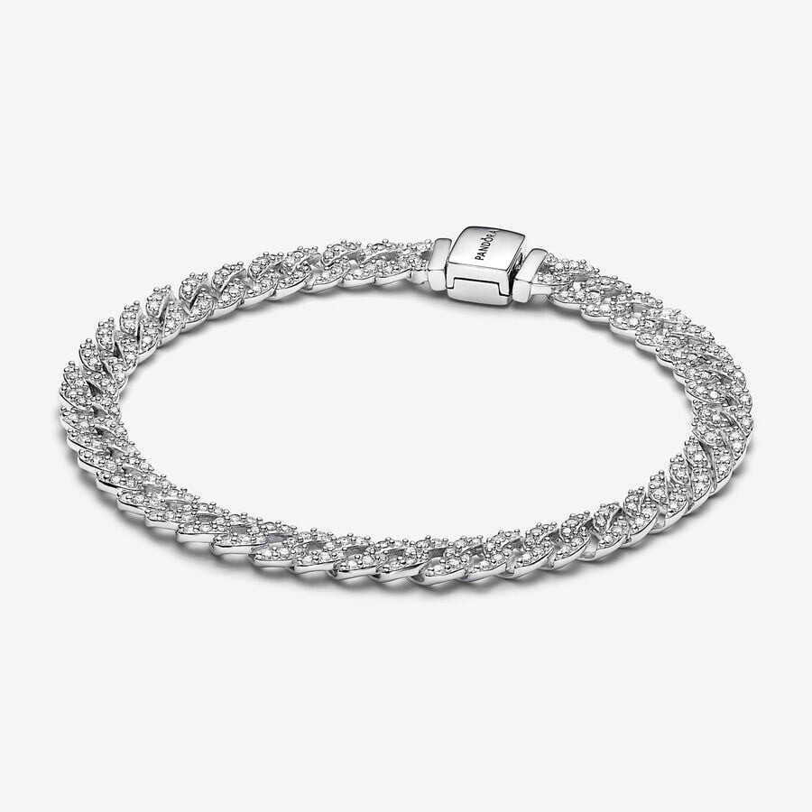 Pandora Timeless Pavé Chain Bracelet New In original Box