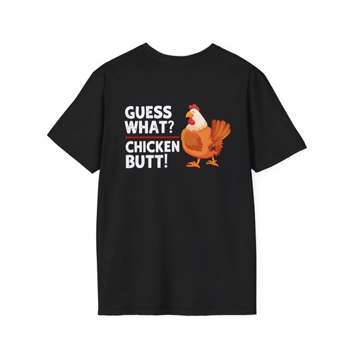 Funny Chicken Butt T-Shirt Humorous Chicken Tee Animal Lover Gift Novelty - Picture 12 of 42