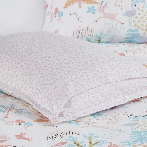 Intelligent Design Kids Iris Woodland Animals Cotton Reversible Comforter Set - Picture 11 of 19
