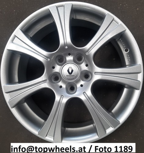 Cerchi in lega Renault Laguna Megane Scenic 17" pollici Brock RC15 4 pezzi demo (1189) - Foto 2 di 5