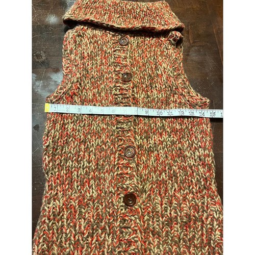 Victoria's Secret Moda International S Wool Blend sleeveless turtleneck Sweater - Picture 7 of 9